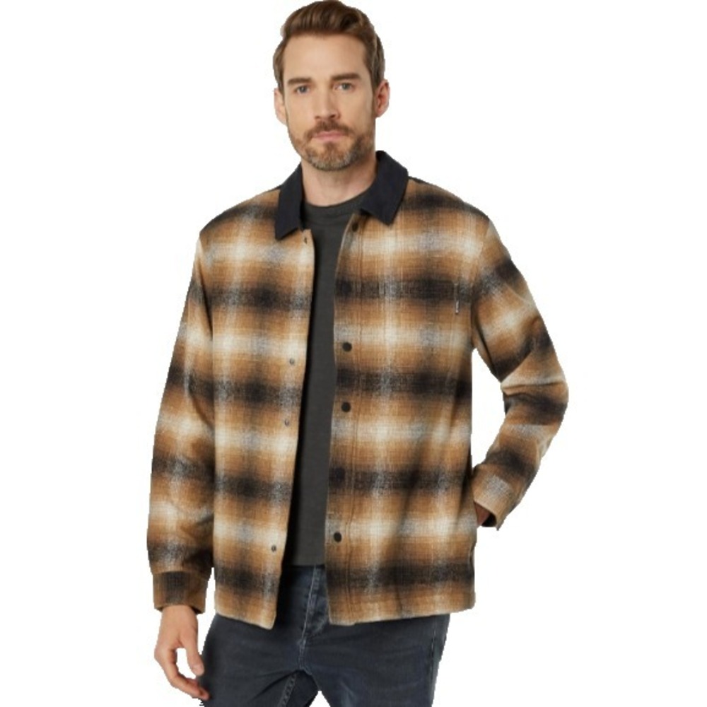 Hurley Man's Size L - Bixby Long Sleeve Overshirt